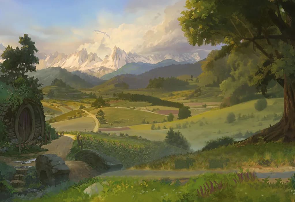 The Hobbit MTG Banner Tablet