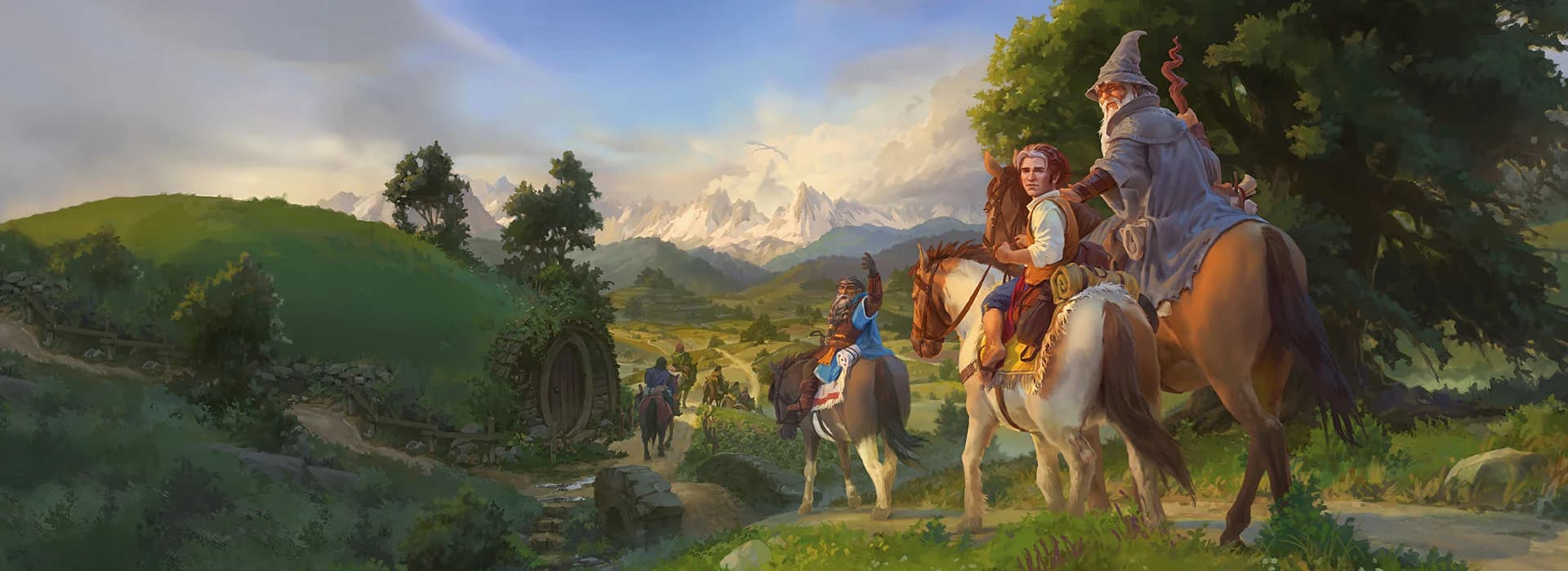 The Hobbit MTG Banner Desktop