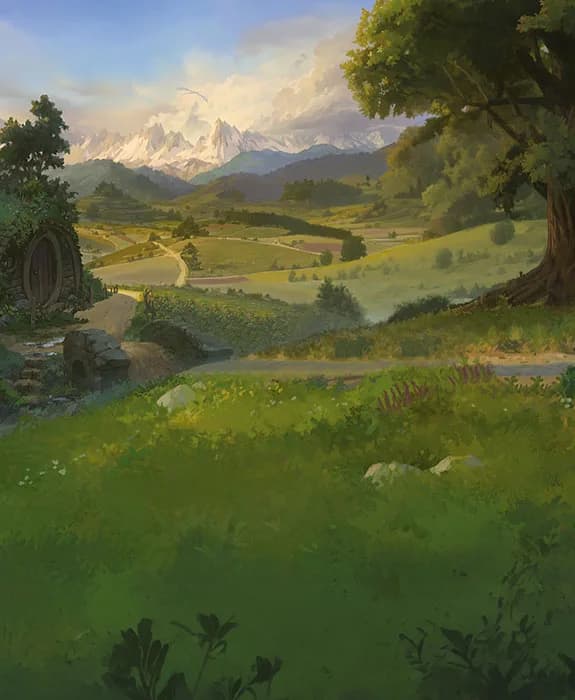 The Hobbit MTG Banner Mobile